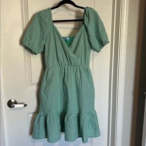 Draper James gingham dress